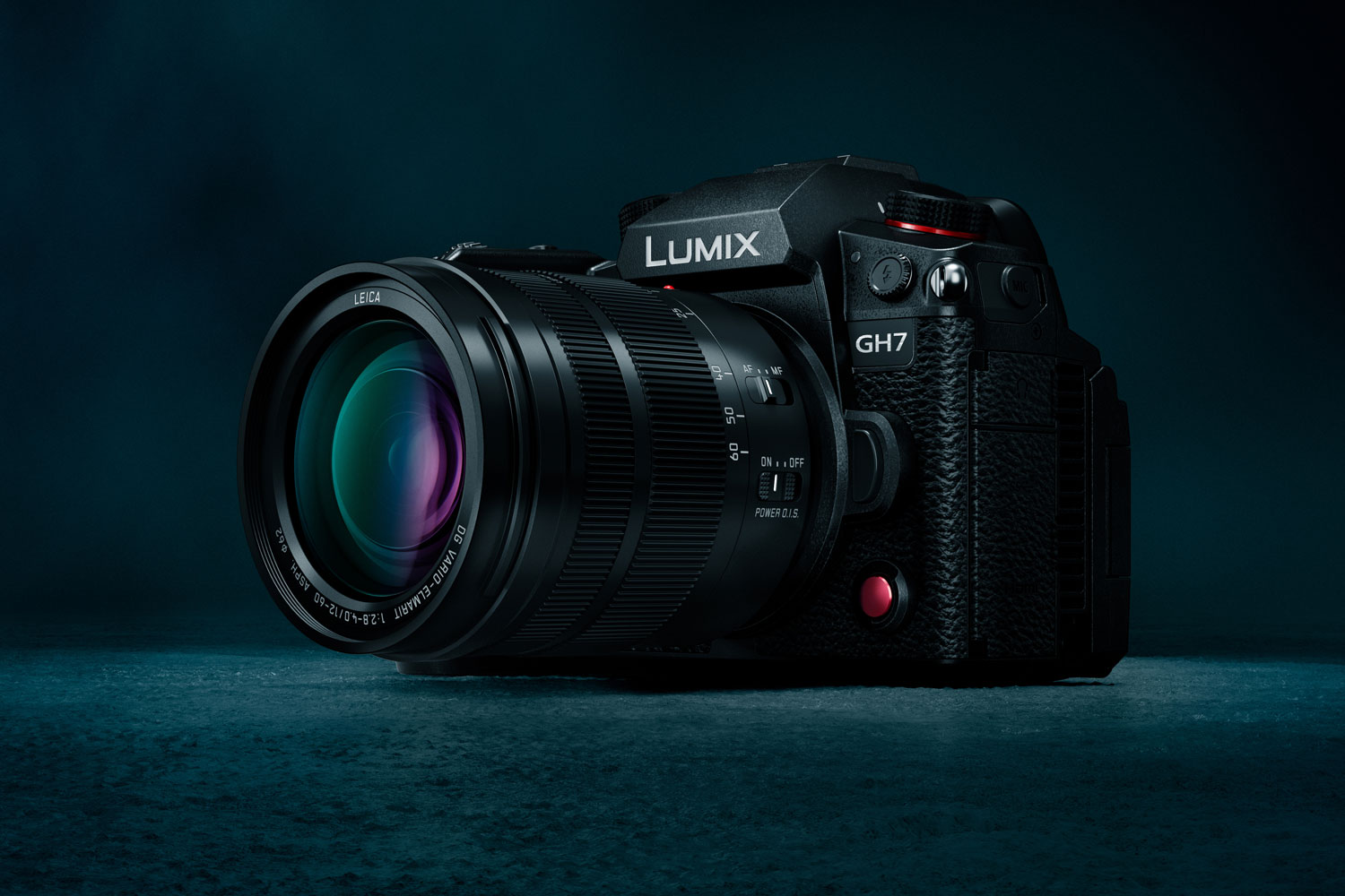 Product photo of Panasonic Lumix GH7 camera.