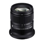 Sigma 18-50mmf/2.8 product photo on white background