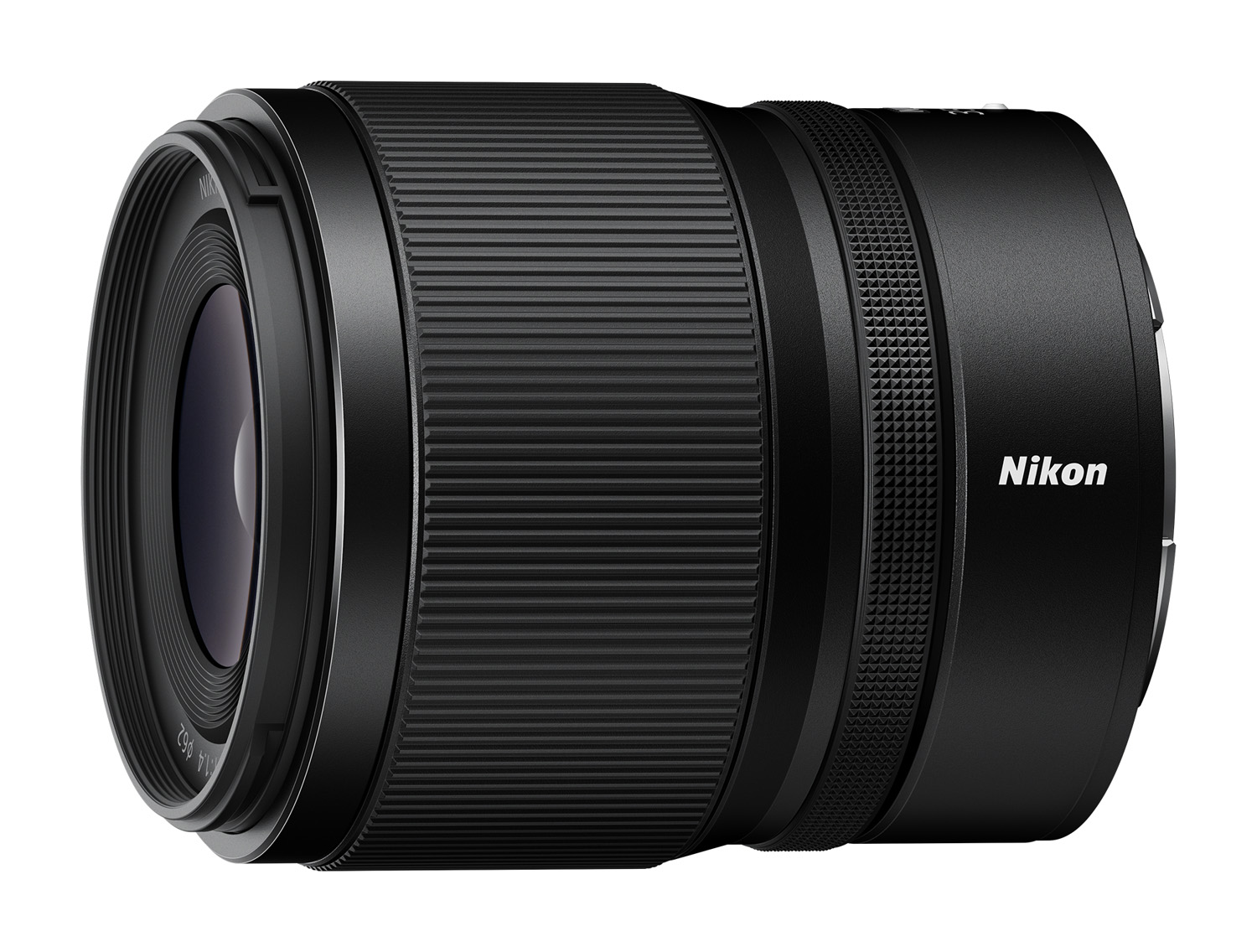 Product image of Nikkor Z 35mm f/1.4 lens on white background